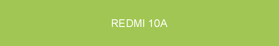 Redmi 10A